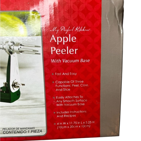 My Perfect Kitchen Apple Peeler with vacuum base - Picture 2 of 3